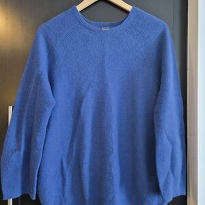 Classic Blue Crewneck Sweater